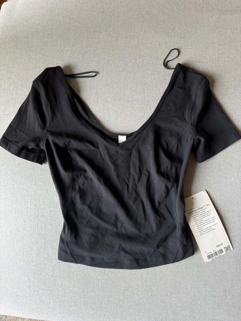 lululemon athletica Align Tee. Size 2. Never worn.
